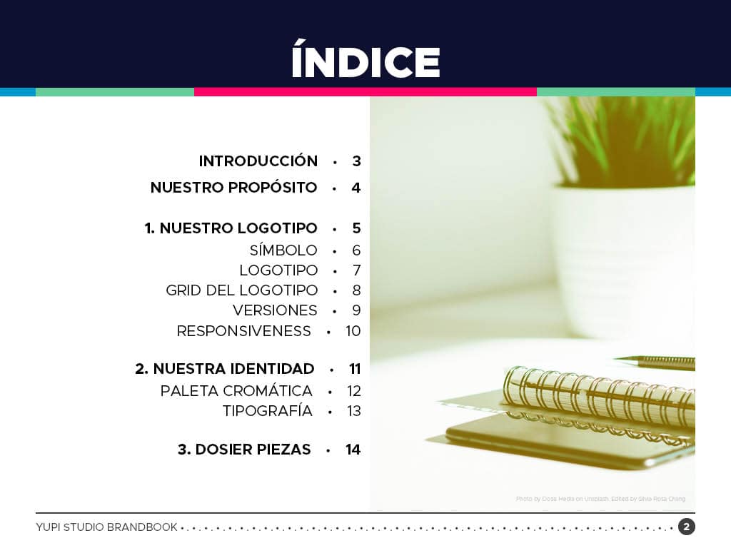 Yupi Studio Brandbook 2 - Manual de Identidad de Marca - Diseño Grafico Branding Panama
